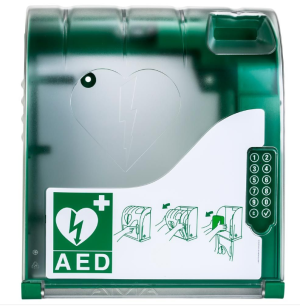 AED Aivia kast met alarm, buitenkast